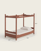 Castle Canopy Kids Bed