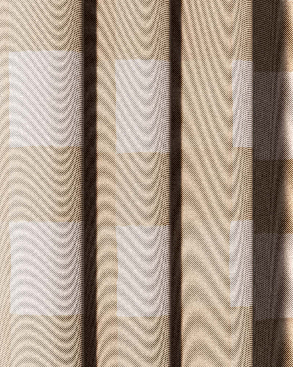Gingham Blackout Curtain