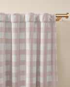 Gingham Blackout Curtain