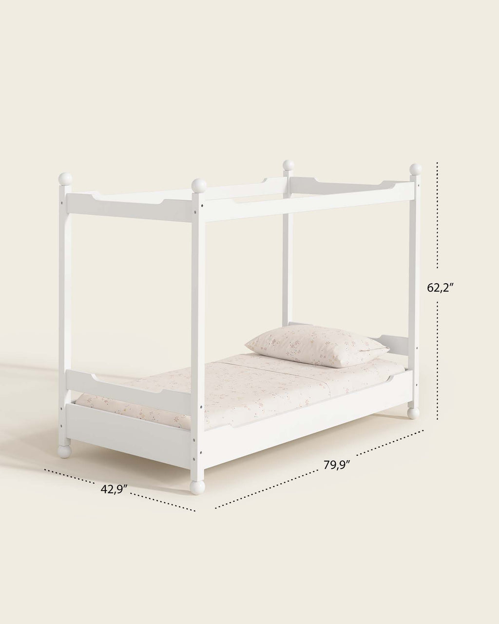 Castle Canopy Kids Bed
