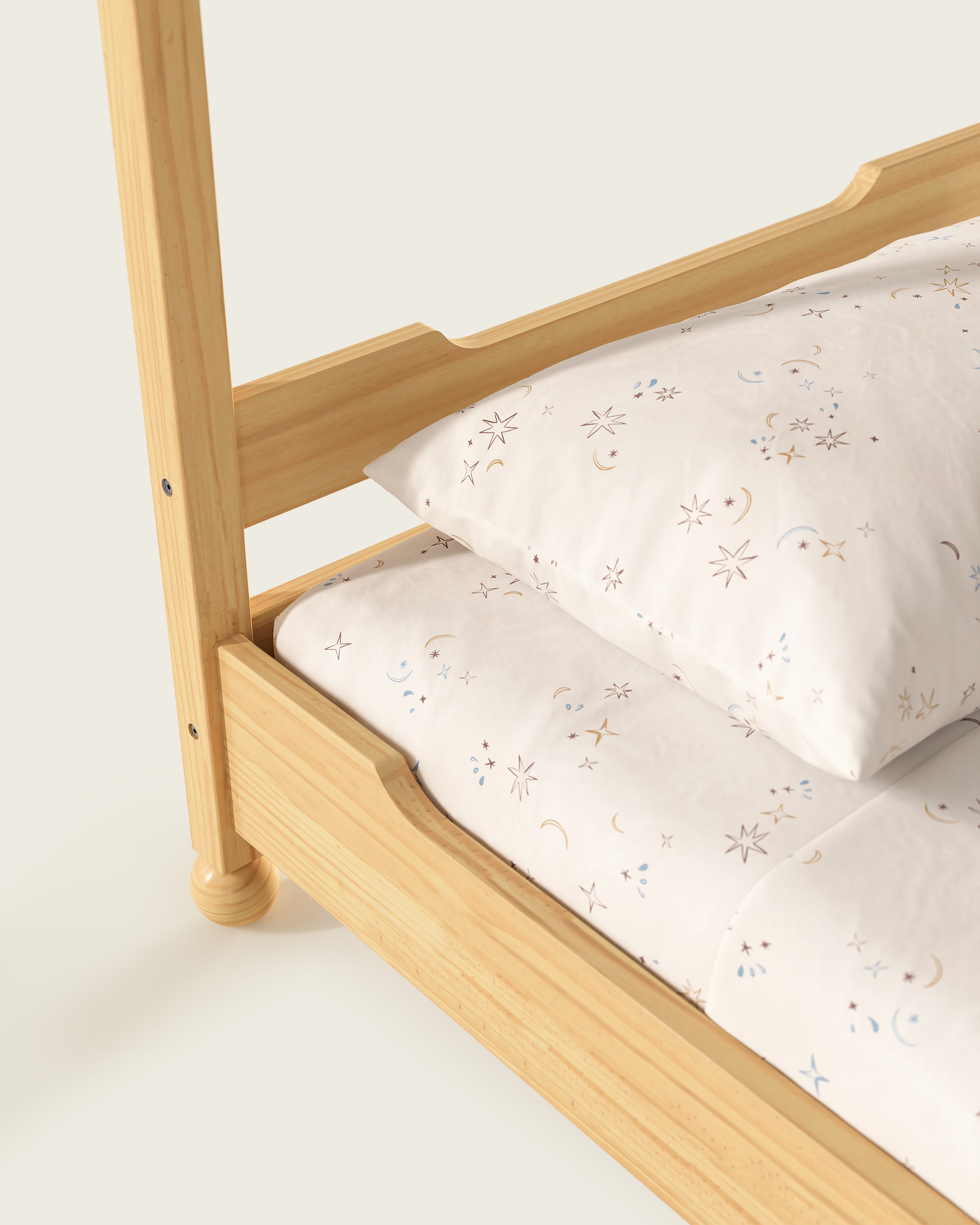 Castle Canopy Kids Bed