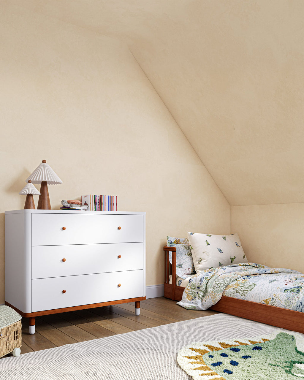 The Cloud Kids Bed | Convertible Montessori Floor Bed to Twin