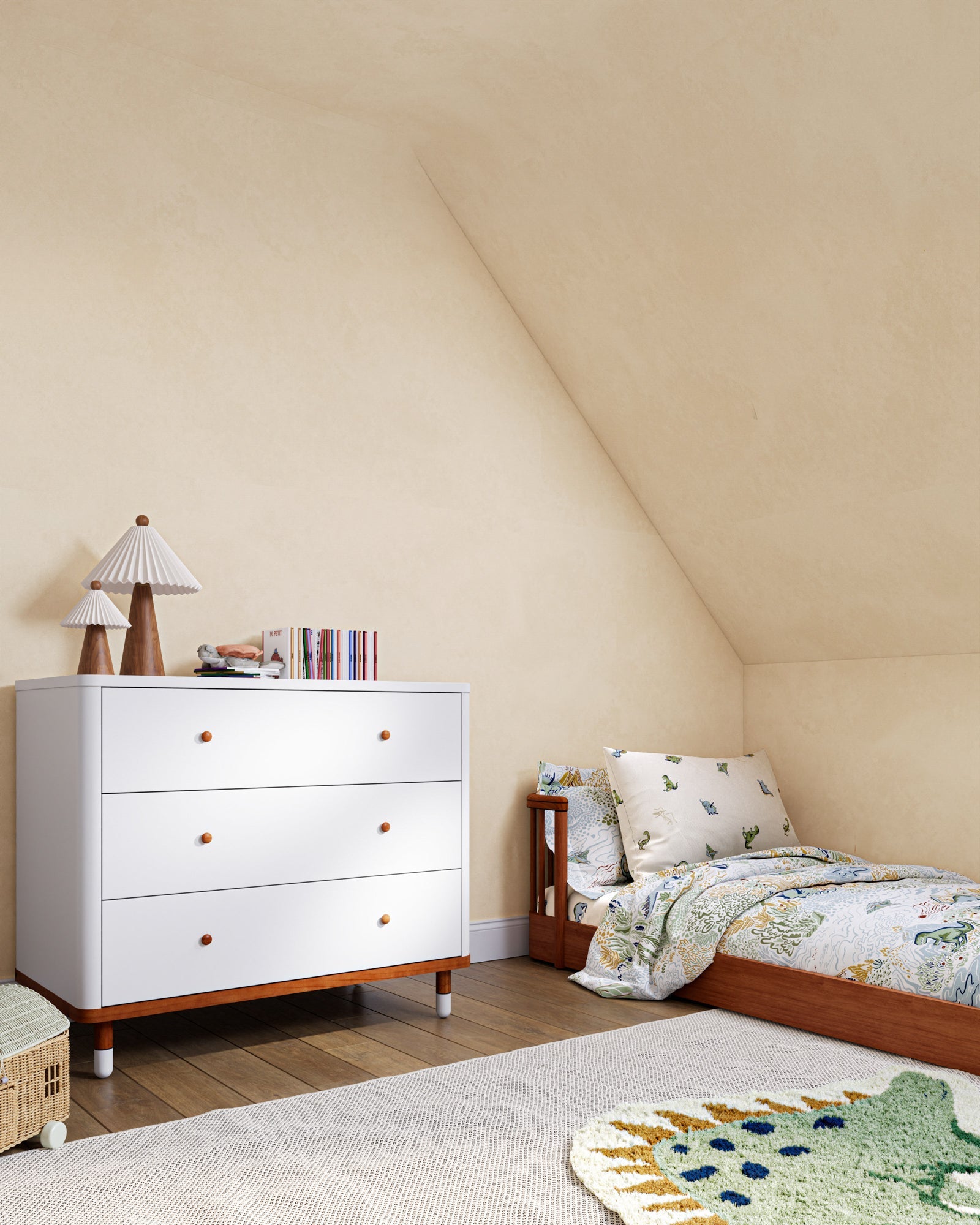 The Cloud Kids Bed | Convertible Montessori Floor Bed to Twin