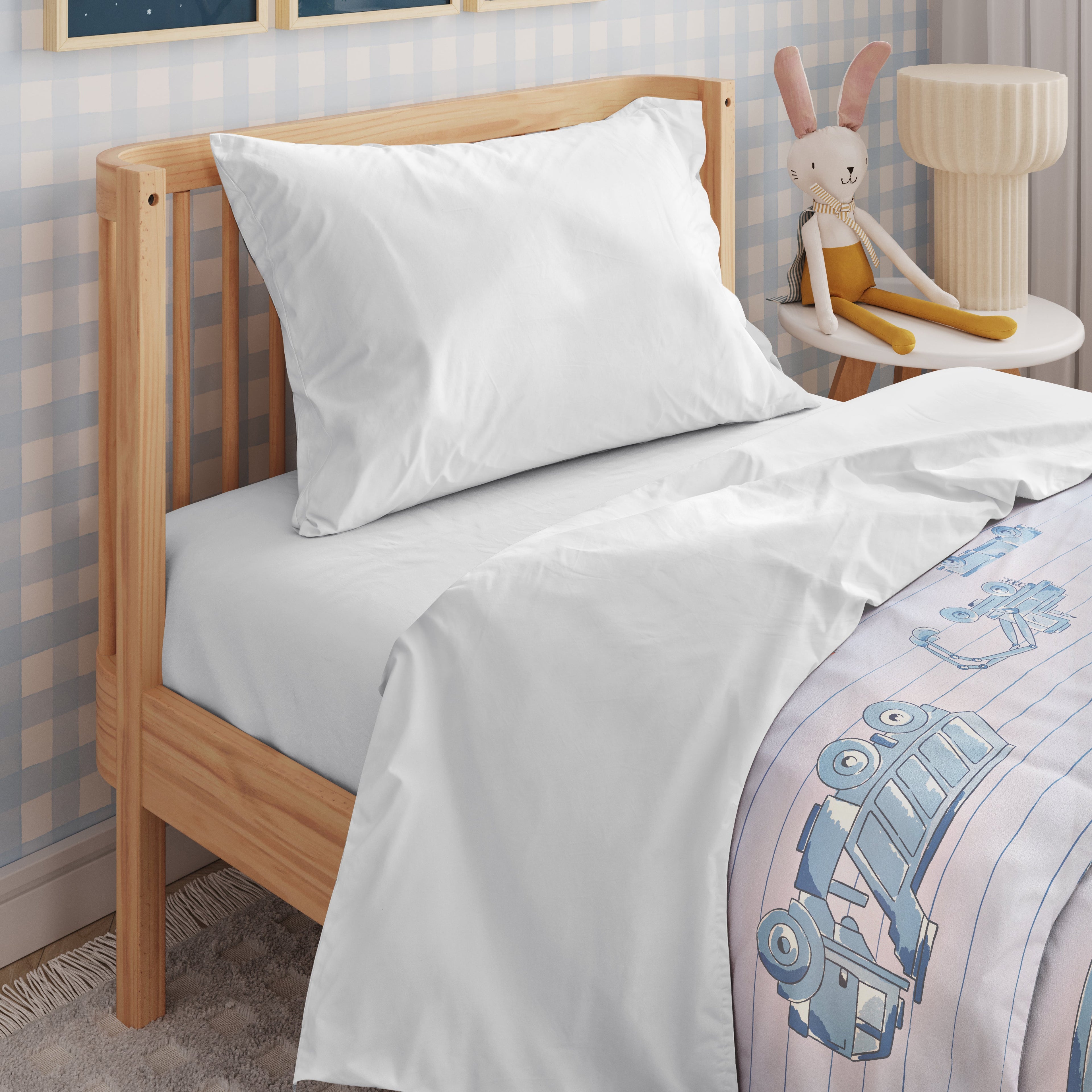 Solid Twin Sheet Set