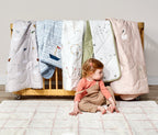 Deep Sea Party Baby Quilt