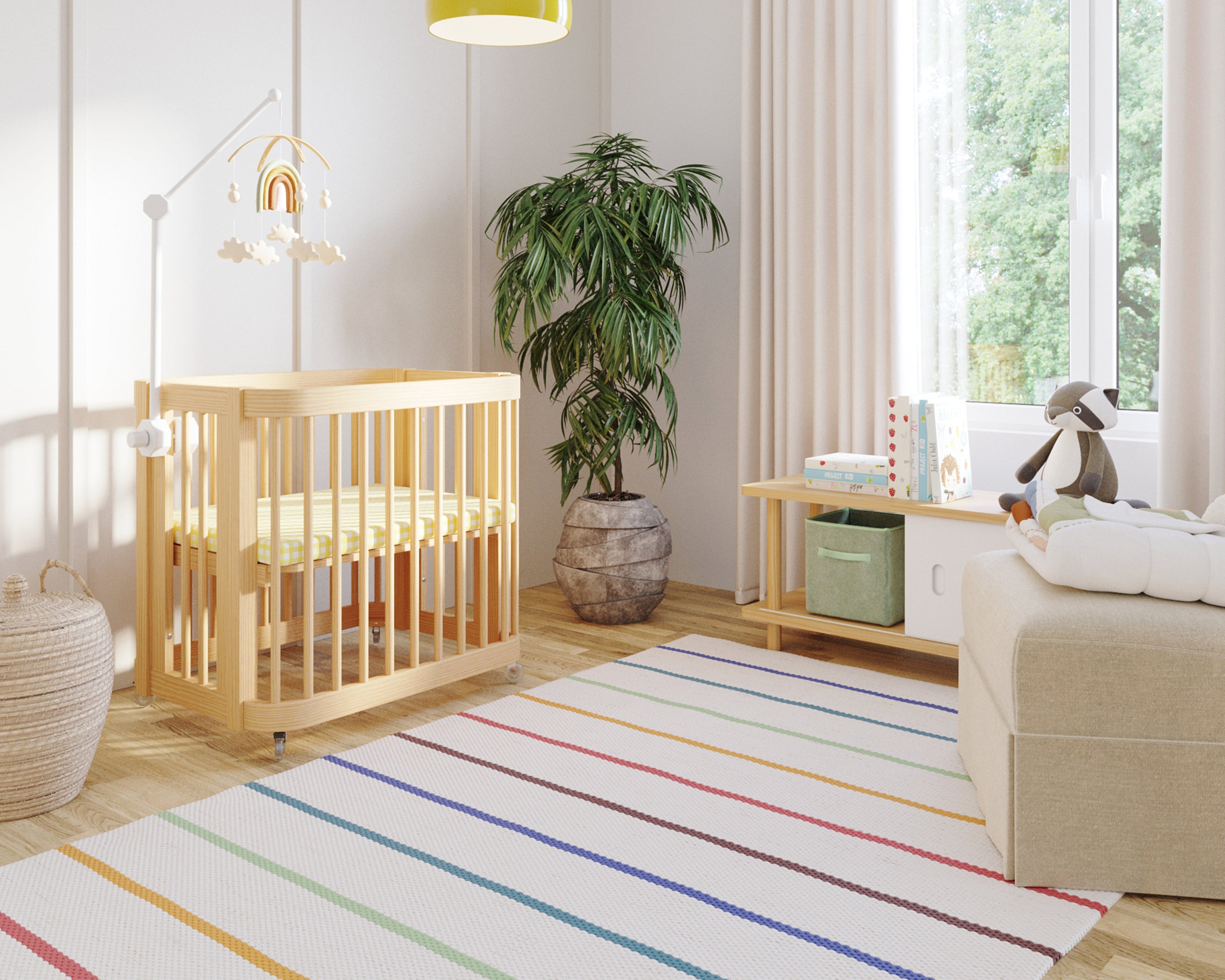 Rainbow Area Rug