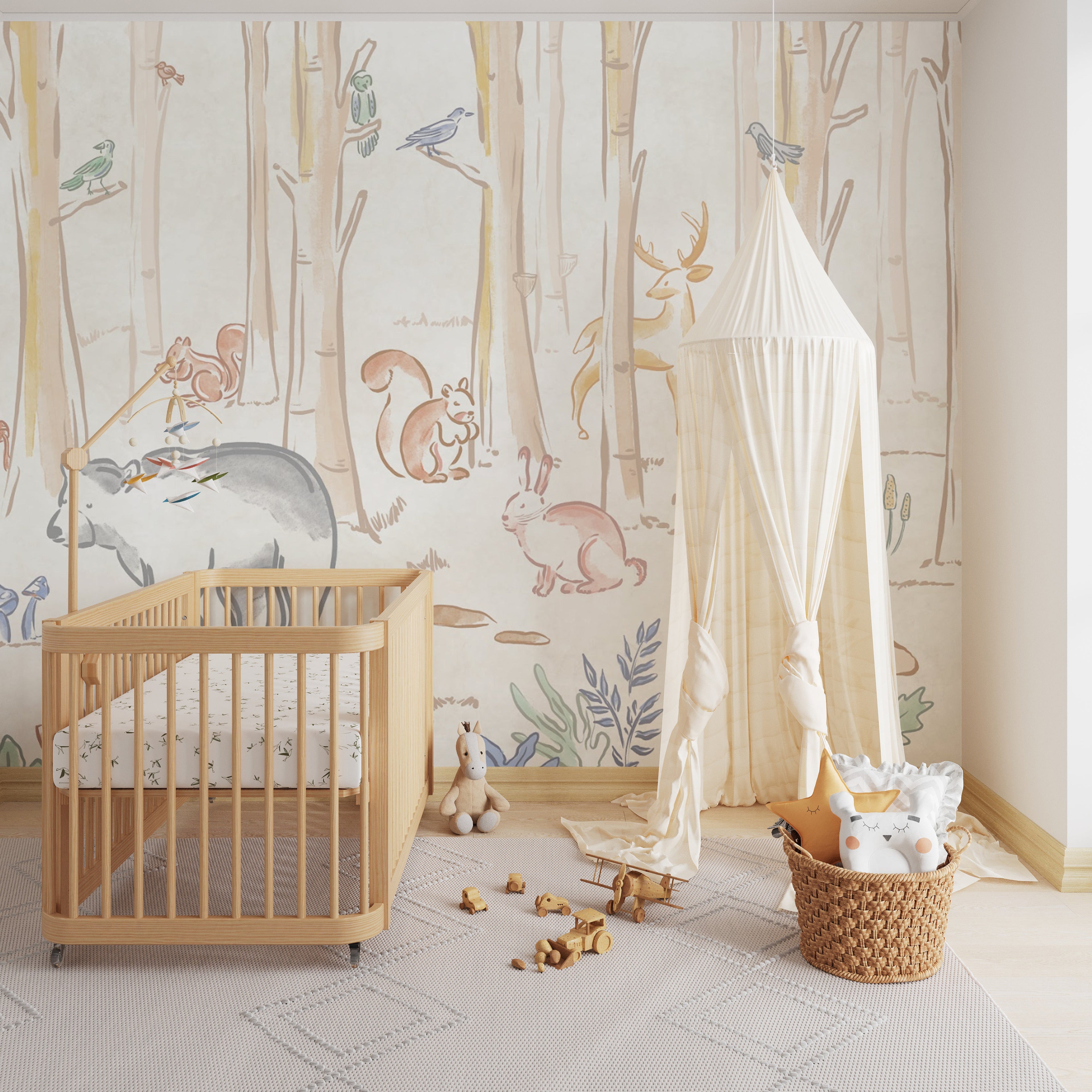 Sierra Wall Mural Sample