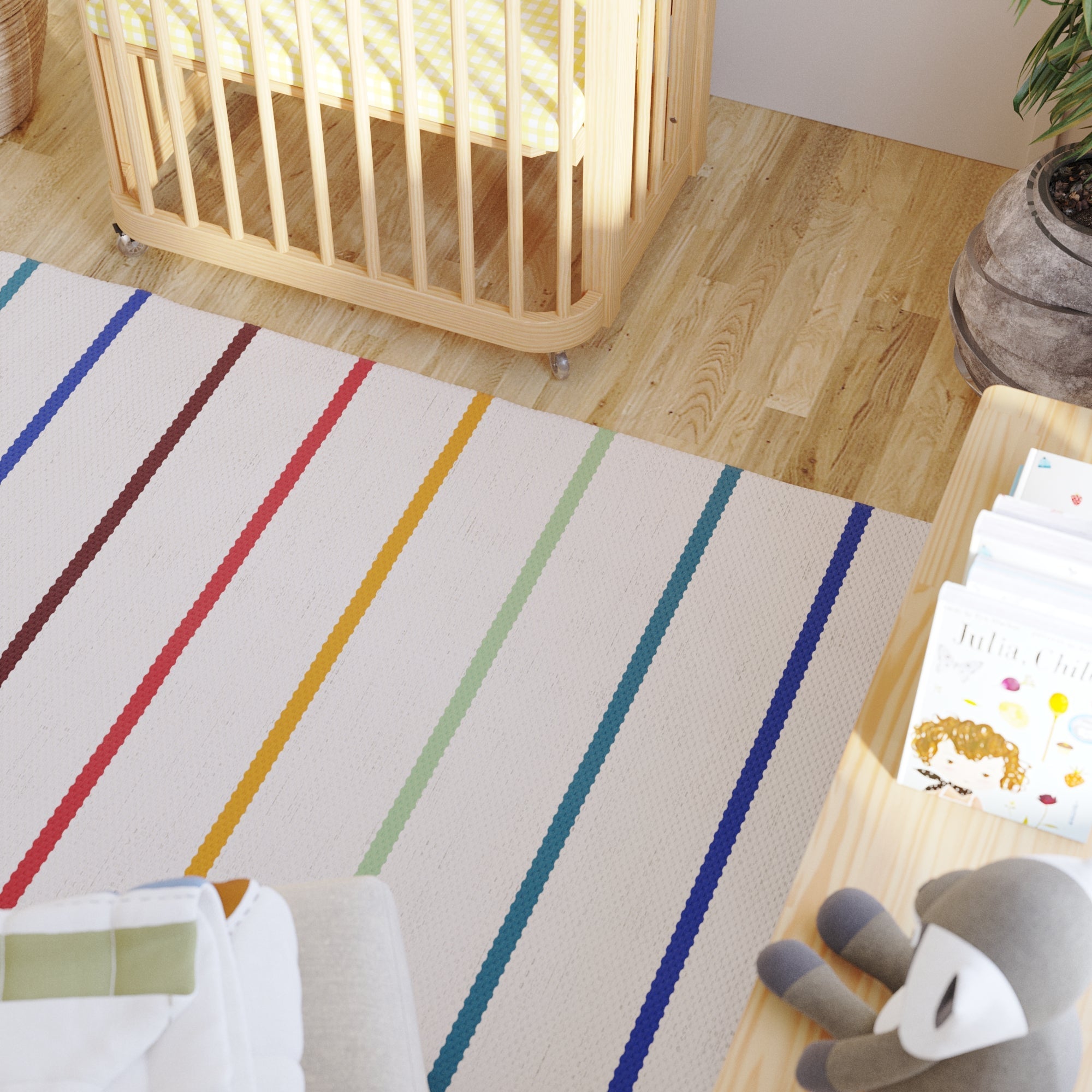 Rainbow Area Rug