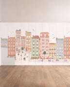 Block Party Wall Mural