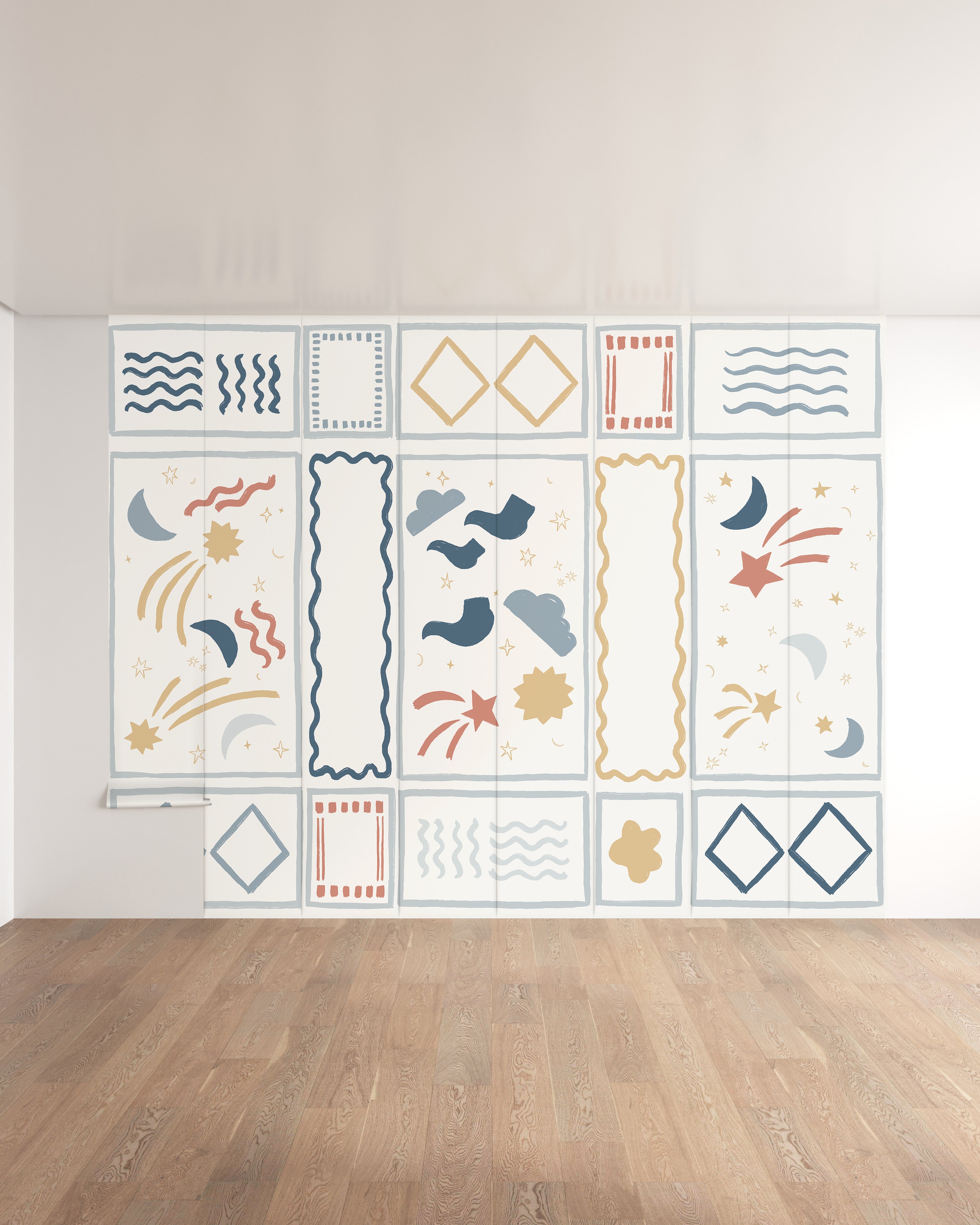 Artist's Apartment Wall Mural