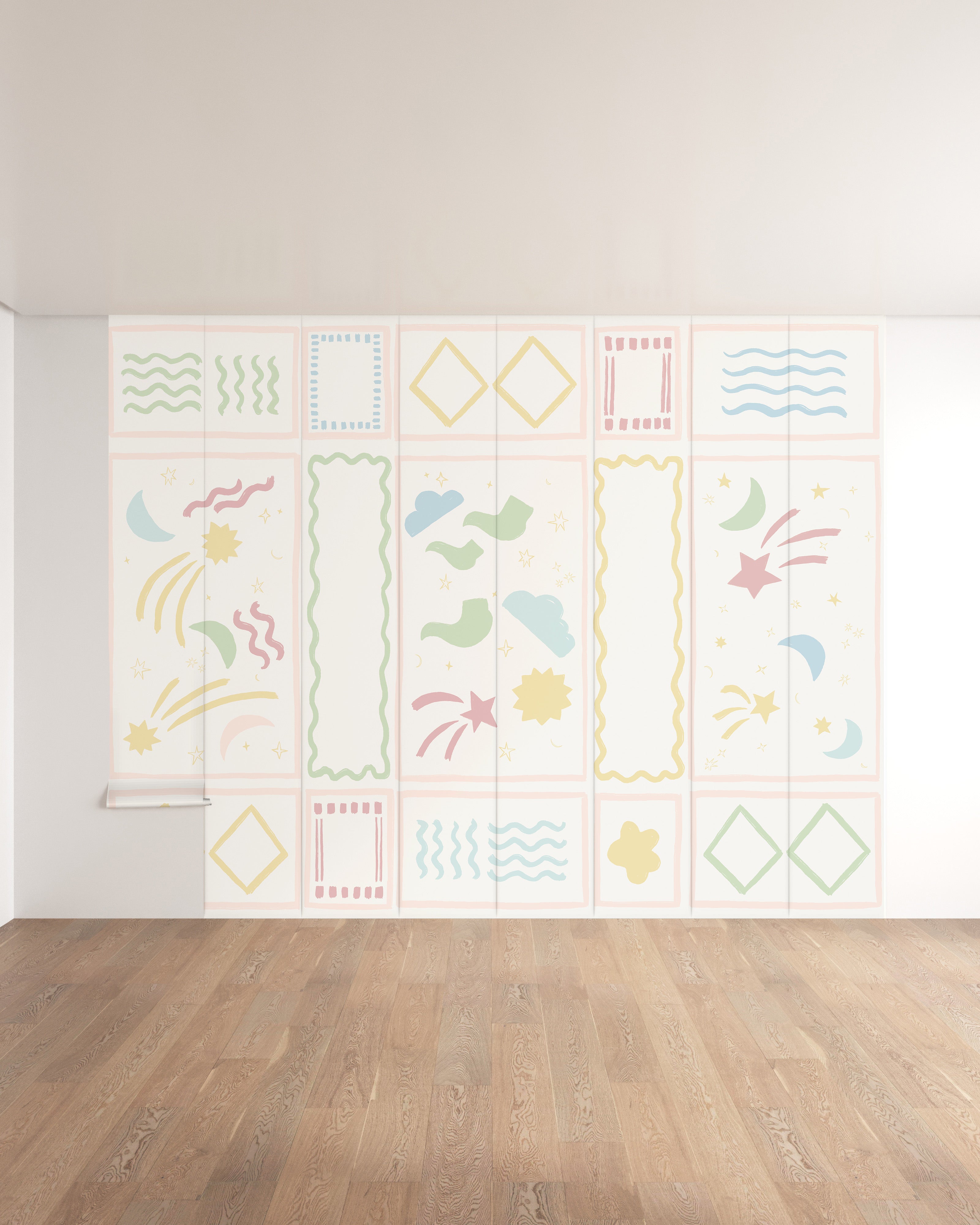 Artist's Apartment Wall Mural