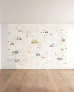 Construction Crew Wall Mural