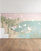Swan Lake Wall Mural