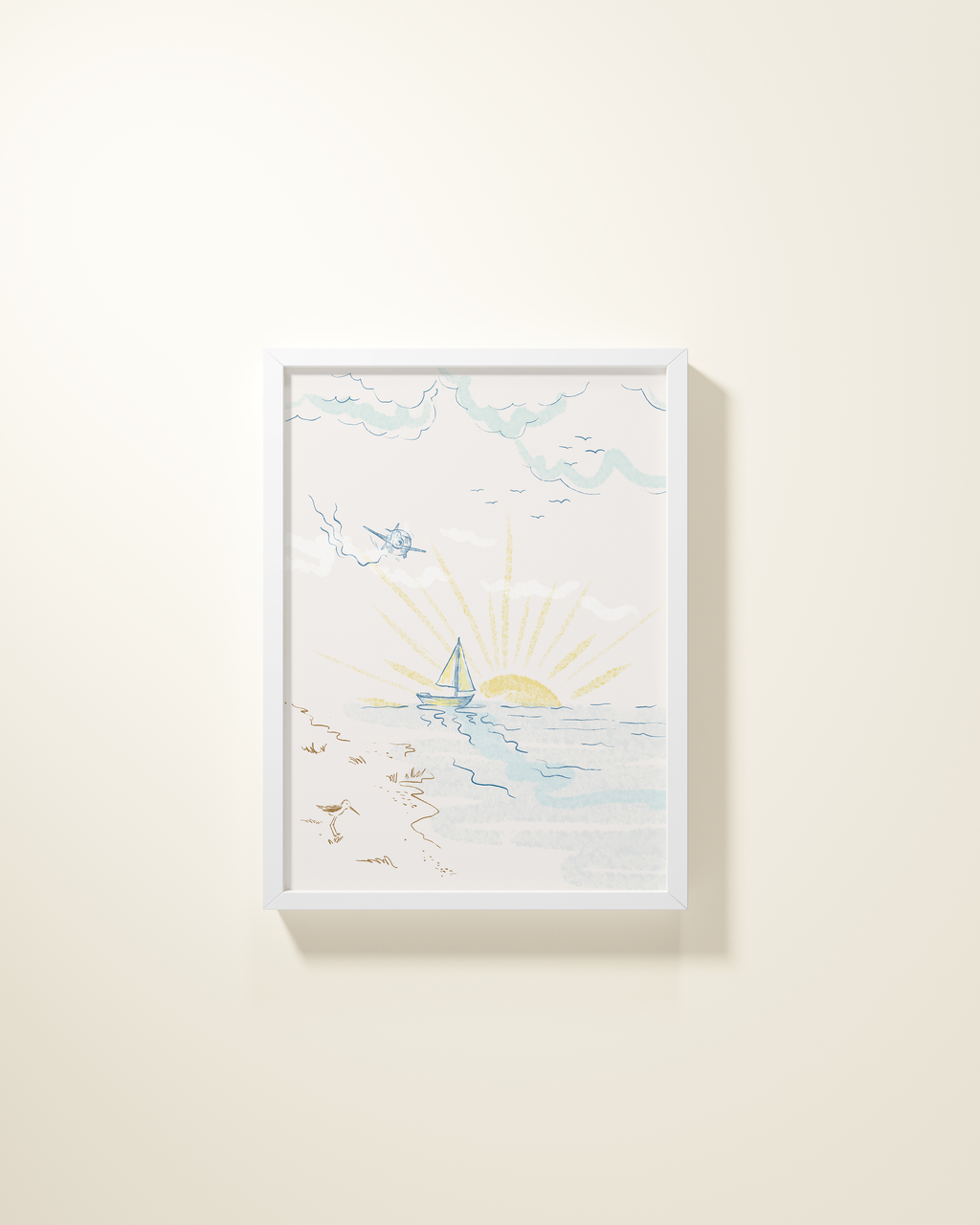 Shoreline Framed Wall Art