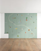 Central Park Dogs Wall Mural