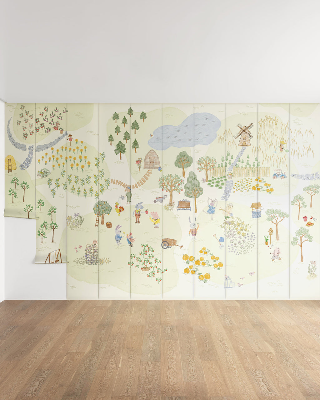 Friendly Farm Wall Mural