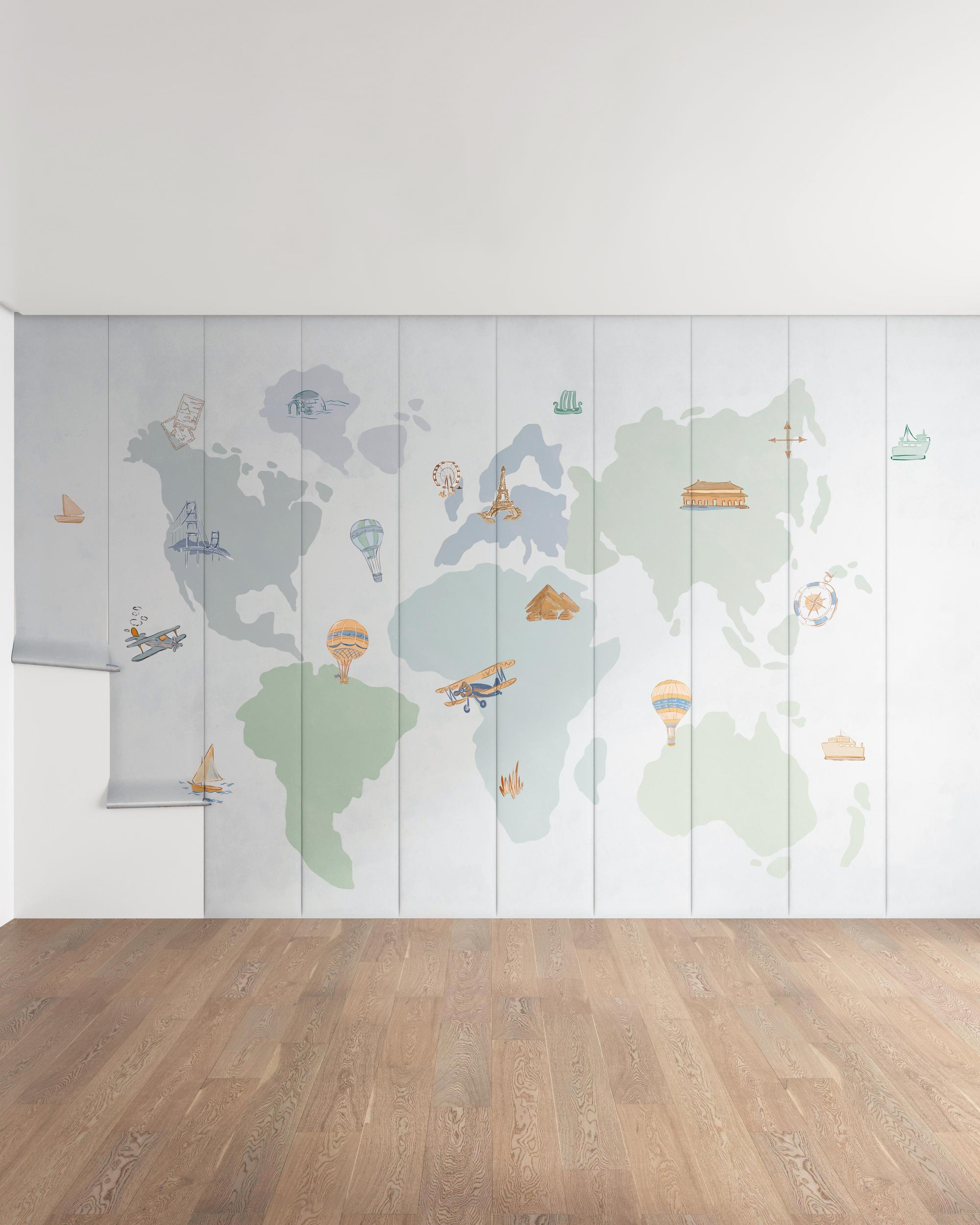 Our World Wall Mural