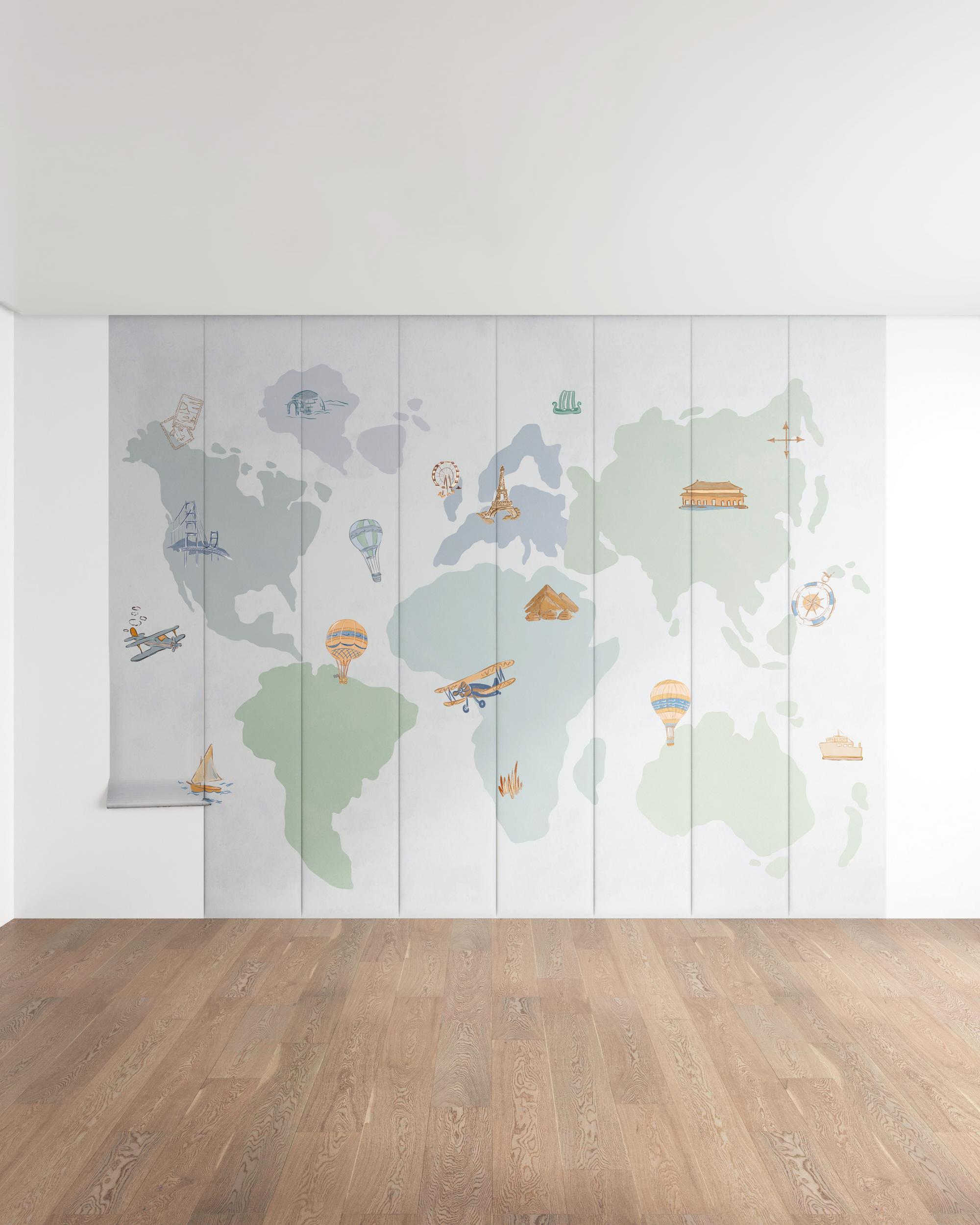 Our World Wall Mural