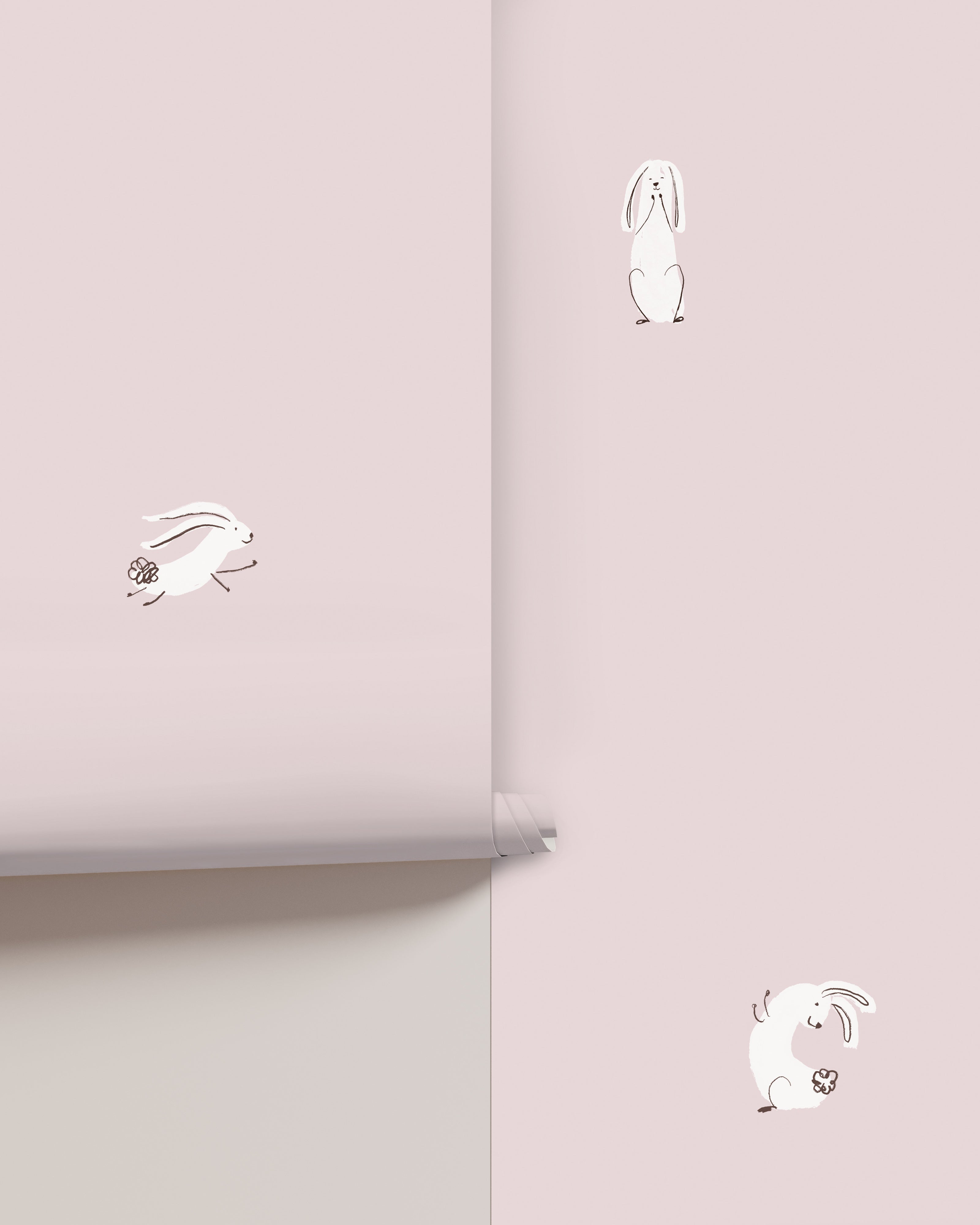 Bouncing Bunny Wallpaper
