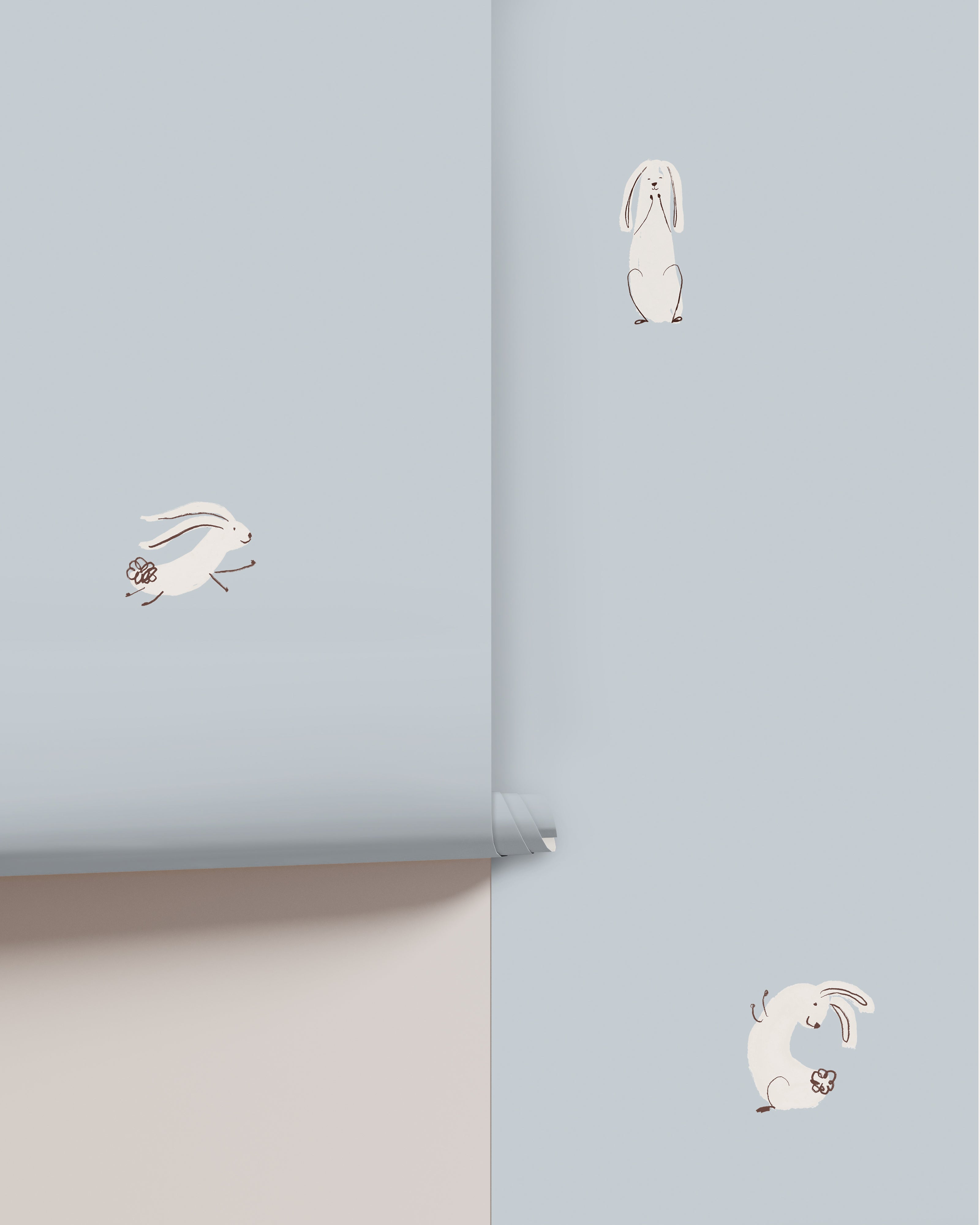 Bouncing Bunny Wallpaper