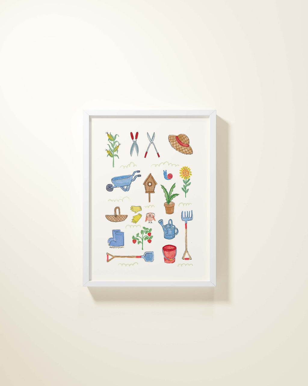 Friendly Farm Framed Wall Art