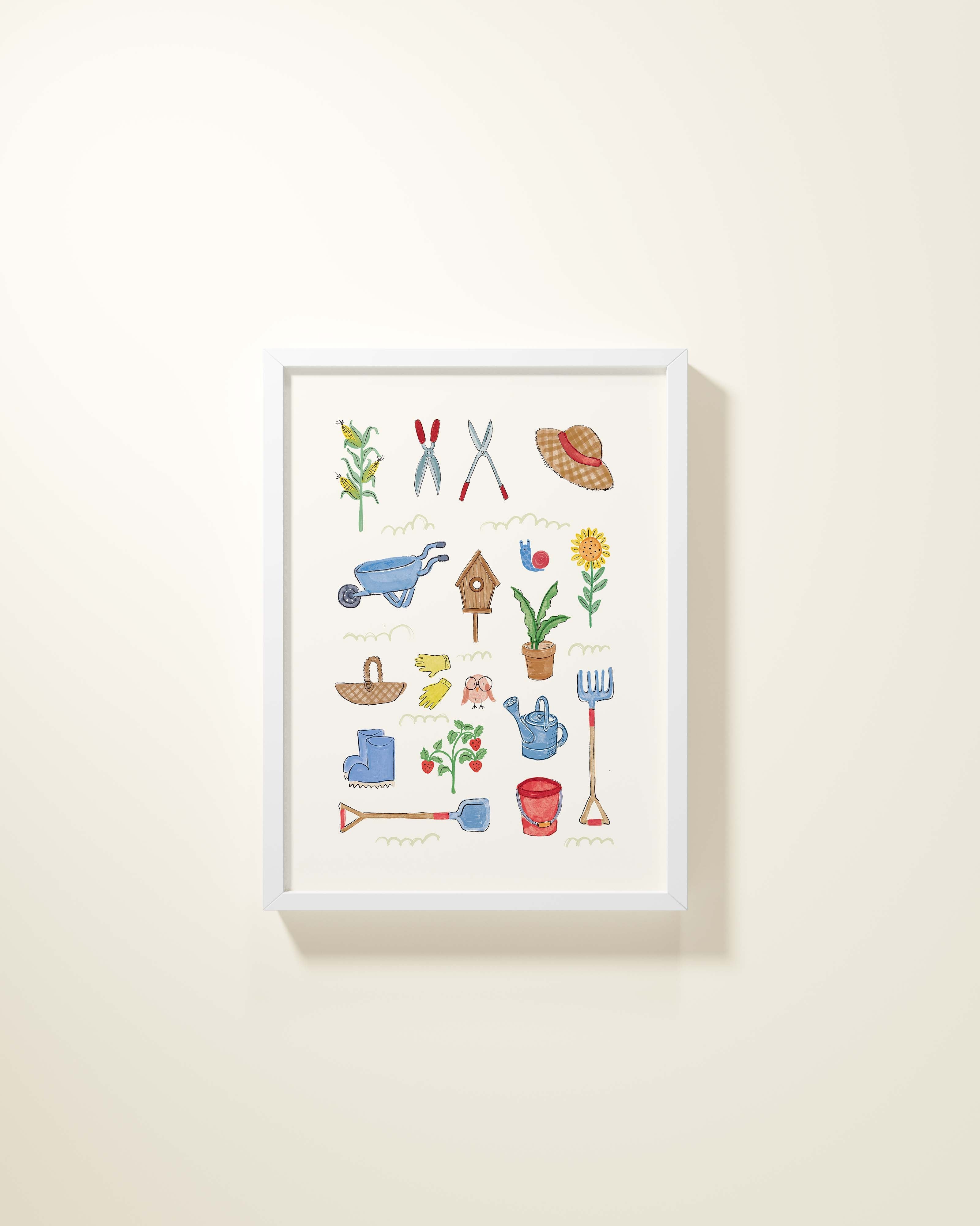 Friendly Farm Framed Wall Art