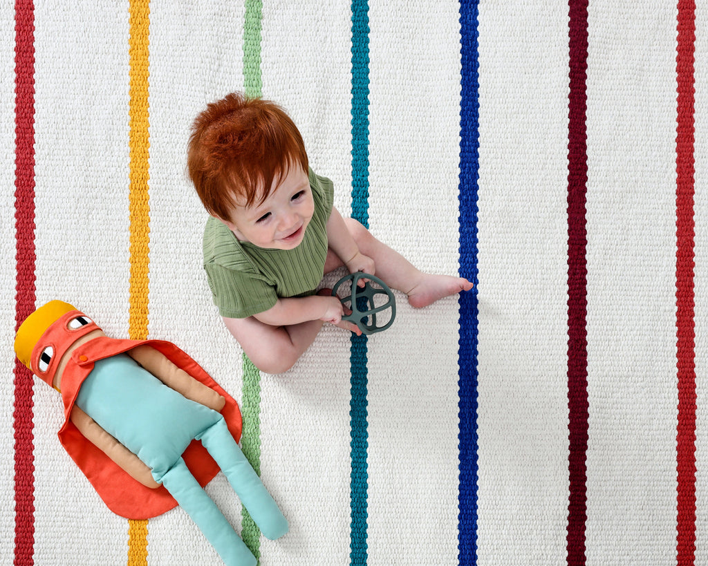 Rainbow Area Rug