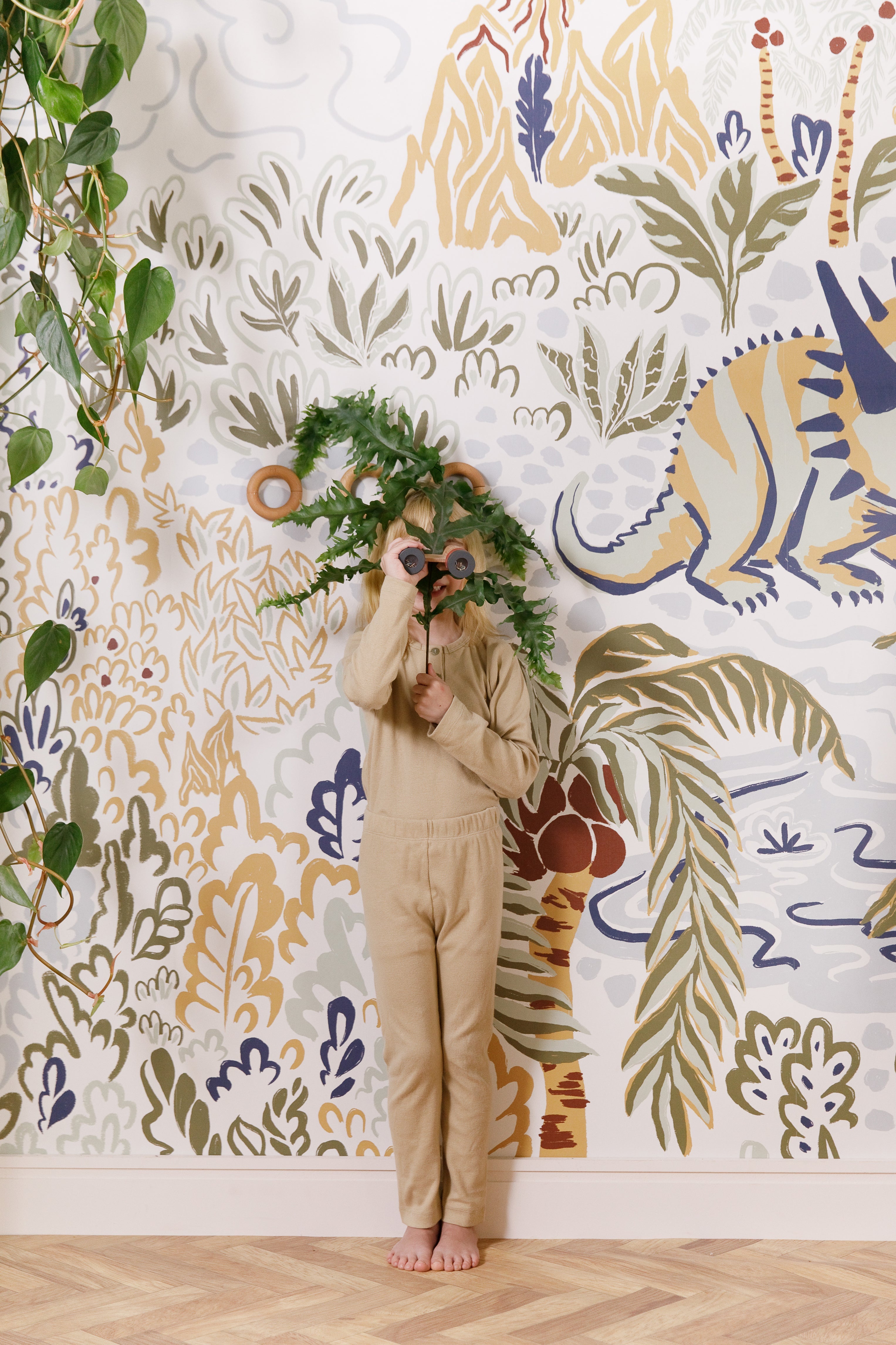 Dinosaur Island Wall Mural