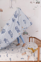 Road Work Twin Duvet Cover Set