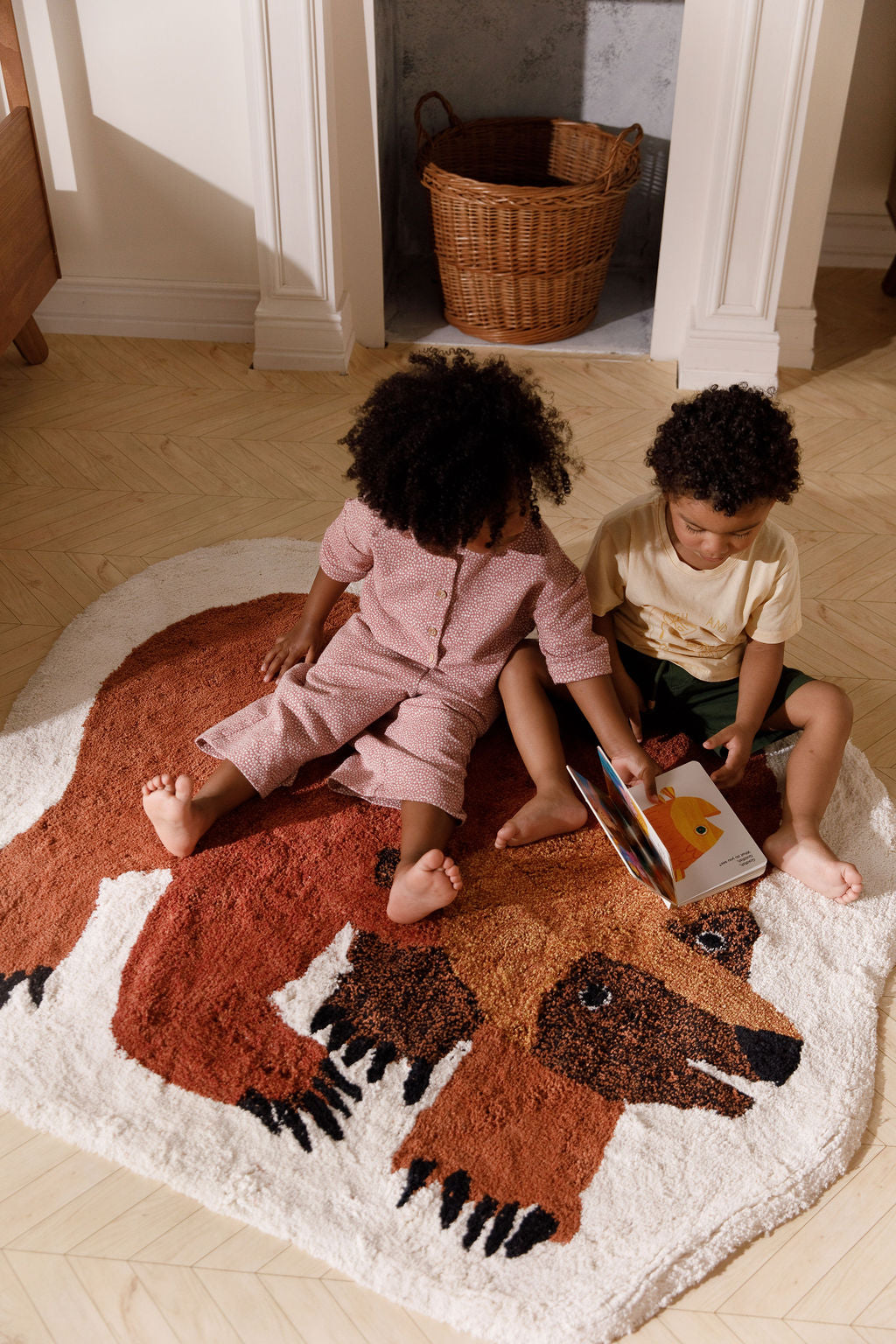 Brown Bear, Brown Bear Washable Rug | Eric Carle x Nestig