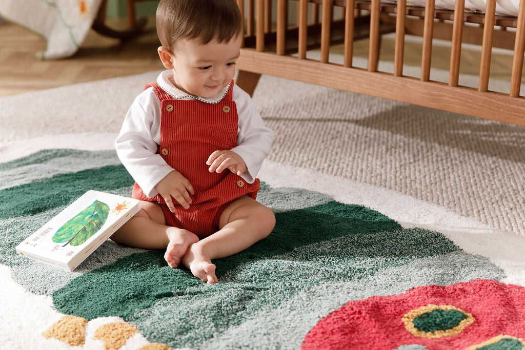 Very Hungry Caterpillar Washable Rug | Eric Carle x Nestig