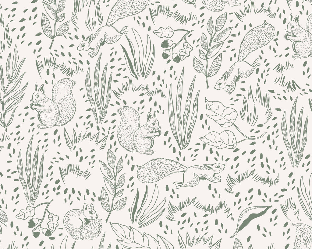 Acorn Wallpaper Sample