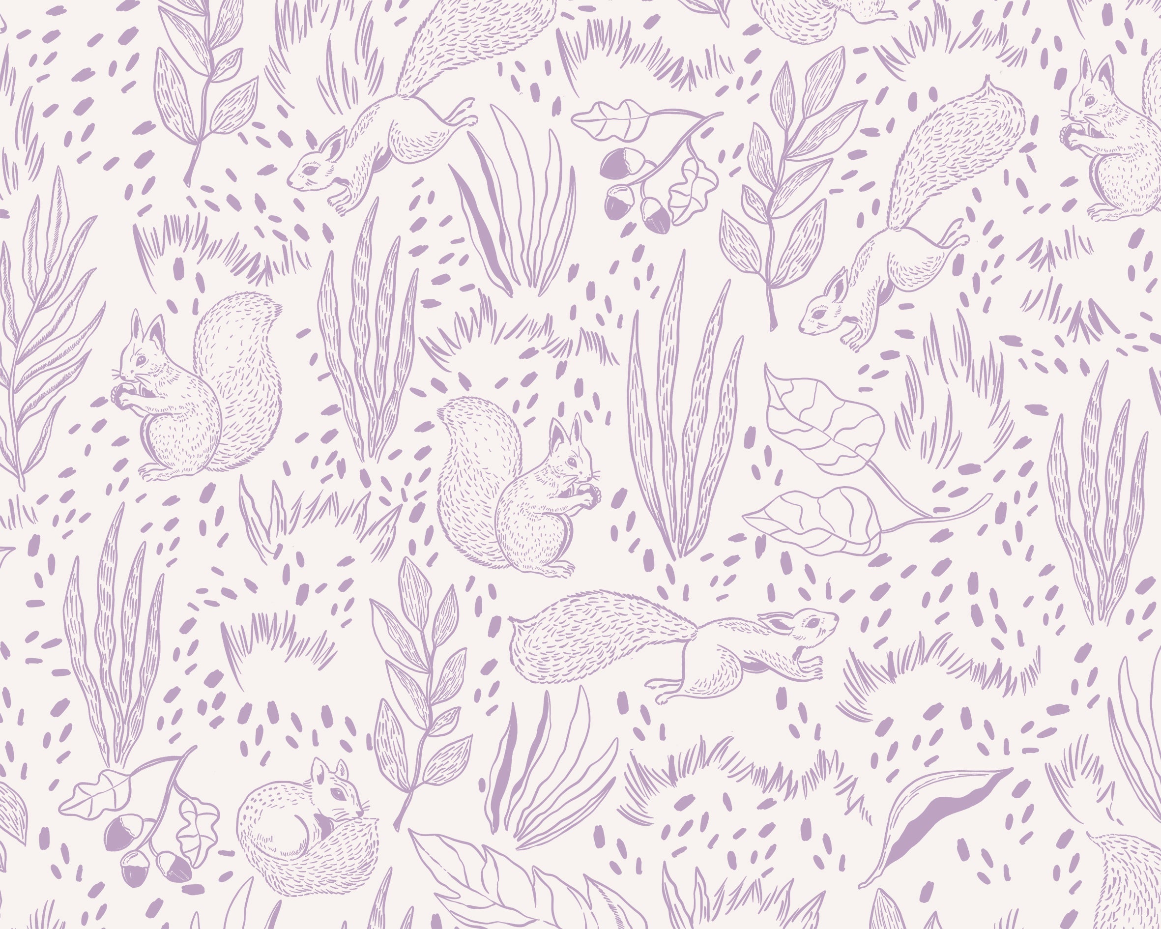 Acorn Wallpaper Sample