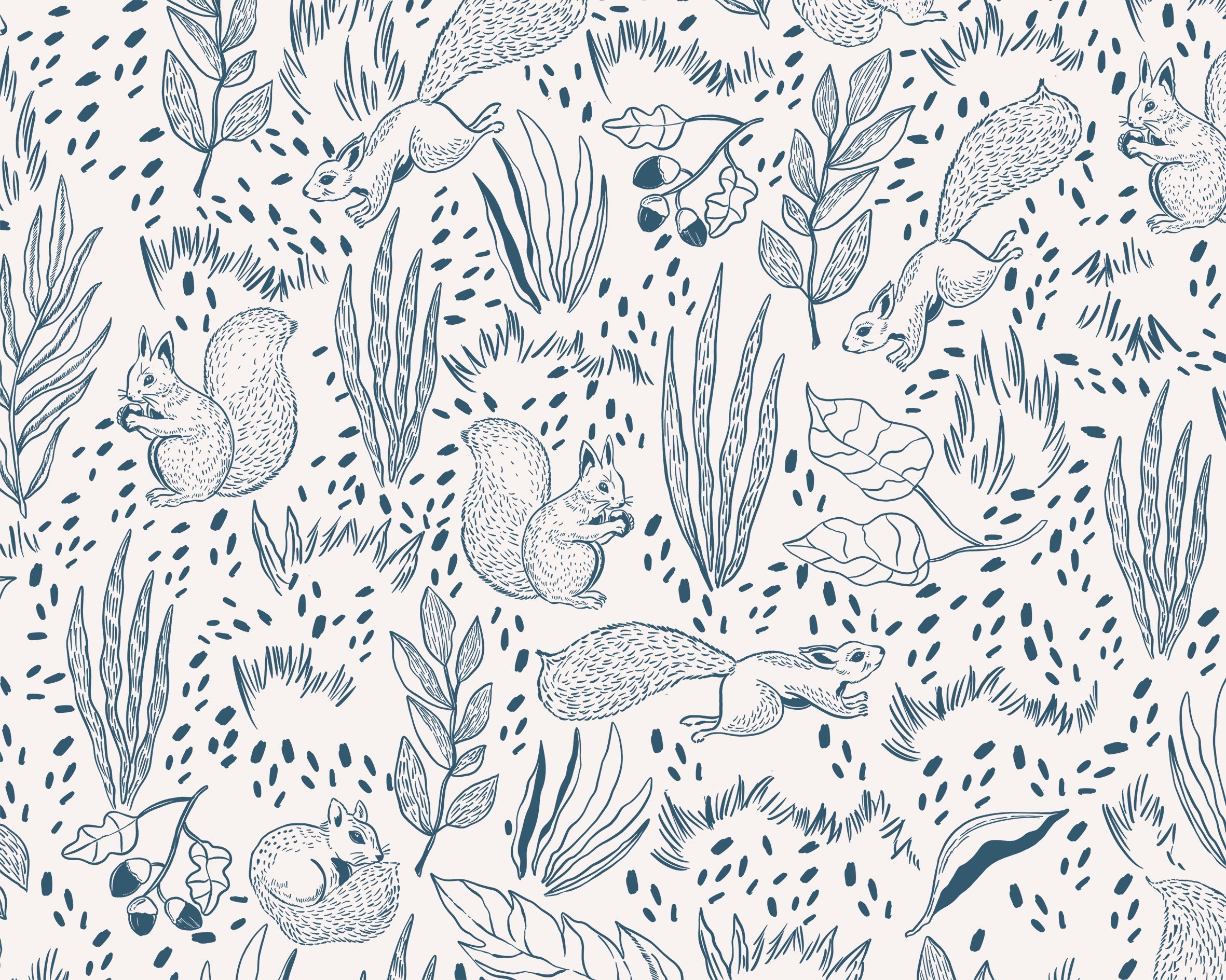 Acorn Wallpaper Sample