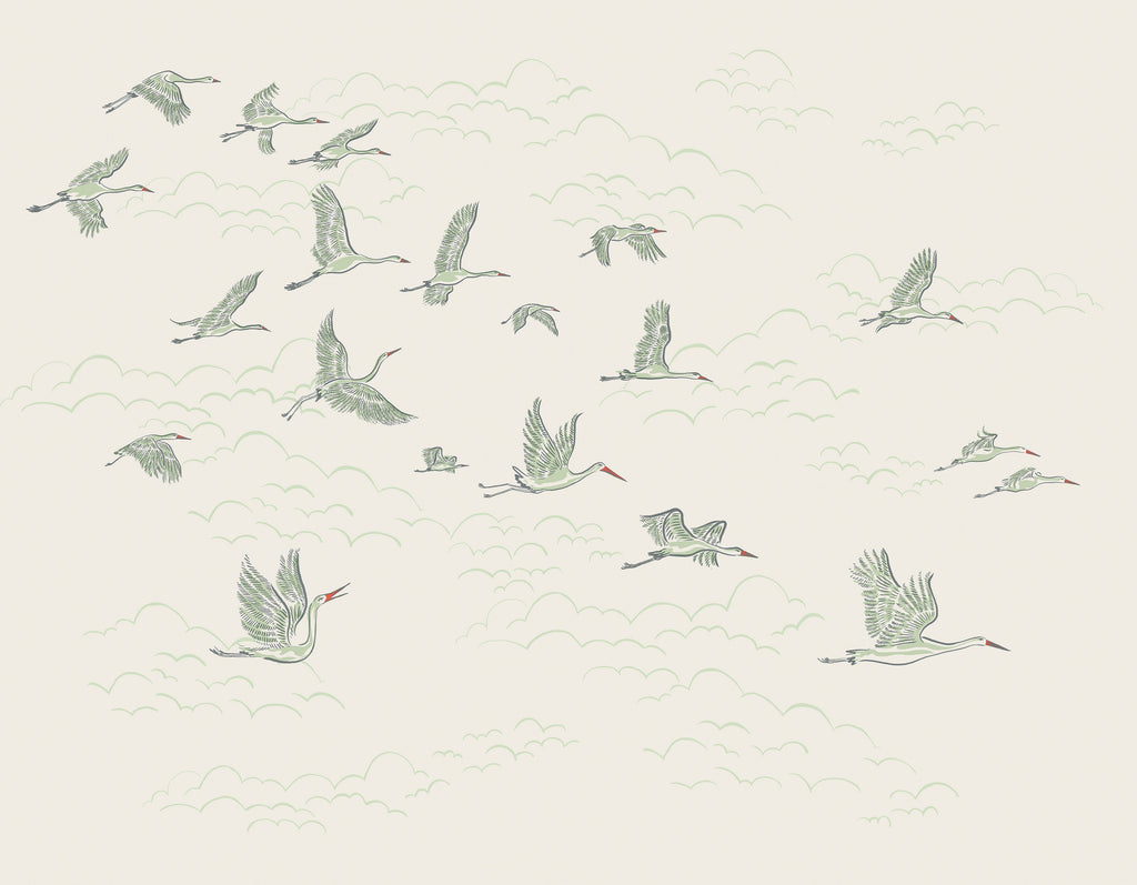 Alight Wall Mural Sample