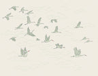 Alight Wall Mural Sample