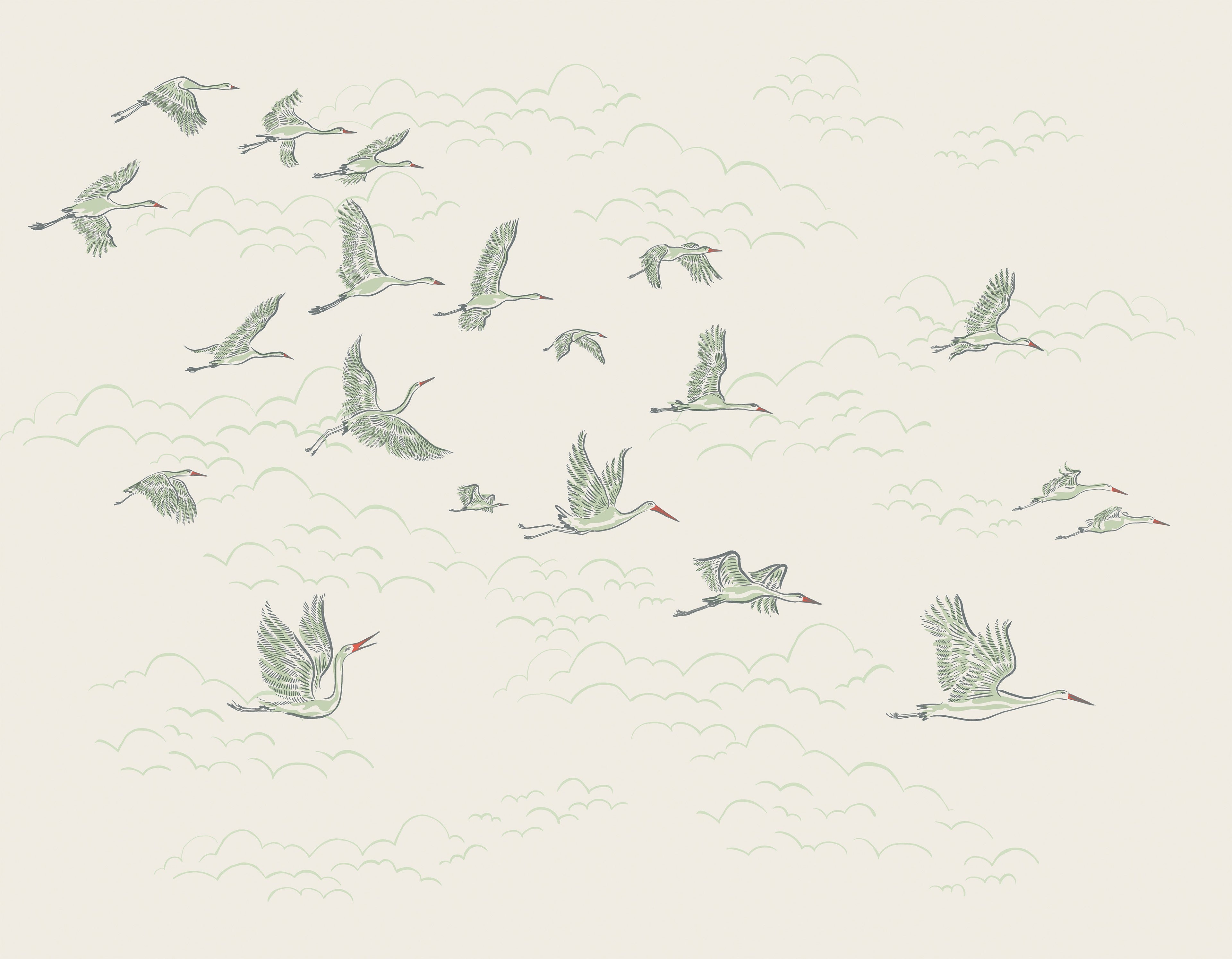 Alight Wall Mural Sample