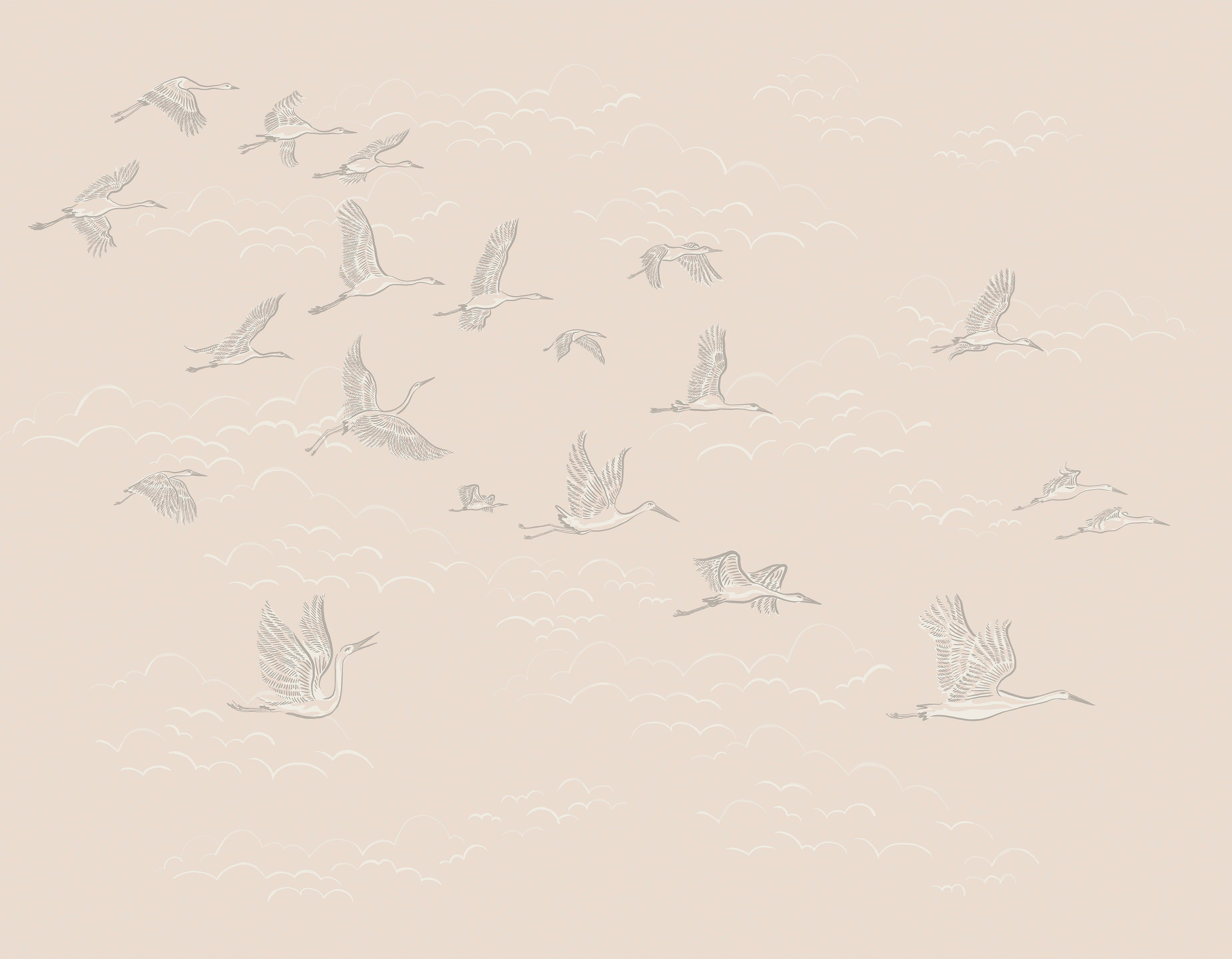 Alight Wall Mural Sample