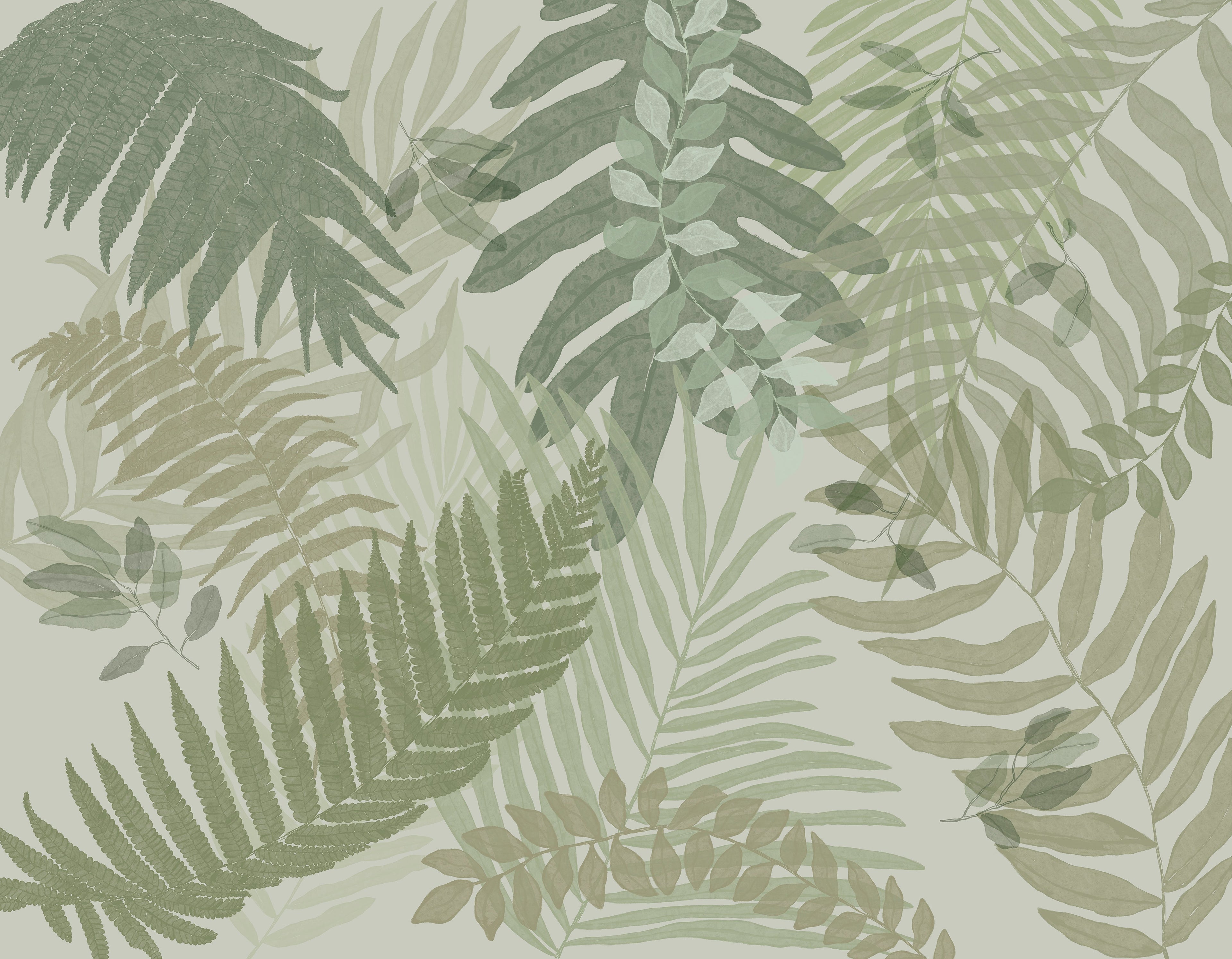 Canopy Wall Mural Sample