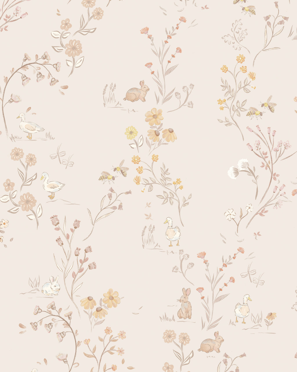 Field Frolic Wallpaper