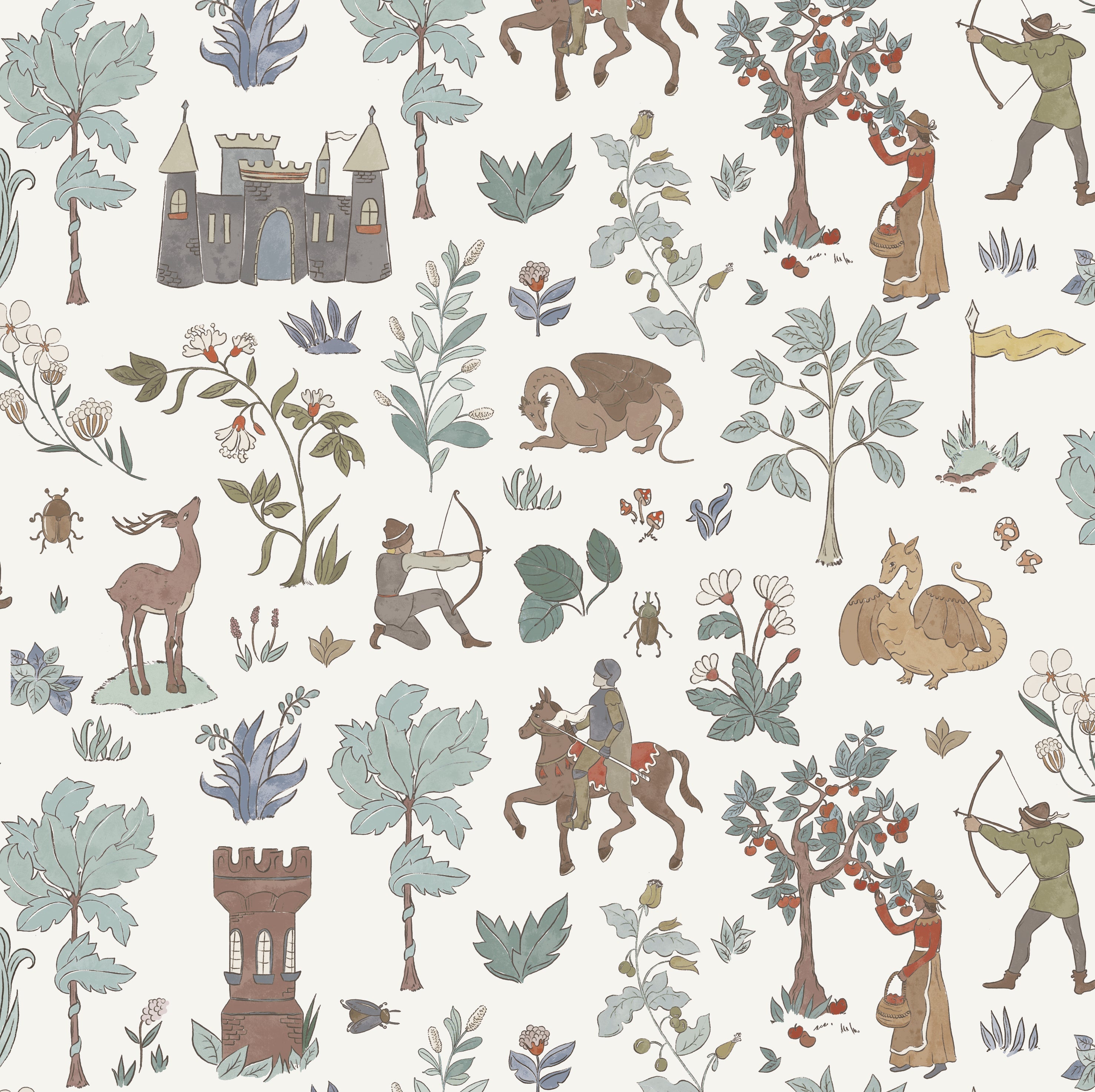 Dragon's Glen Wallpaper Sample