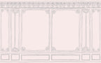 Rococo Wall Mural Sample