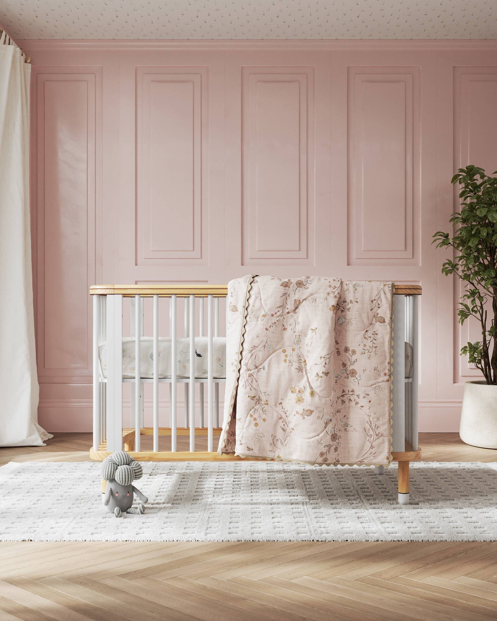Field Frolic Baby Quilt