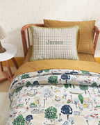 Scallop Personalized Twin Sham