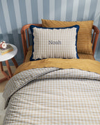 Scallop Personalized Twin Sham
