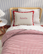 Scallop Personalized Twin Sham