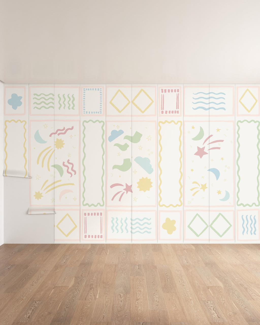 Artist's Apartment Wall Mural