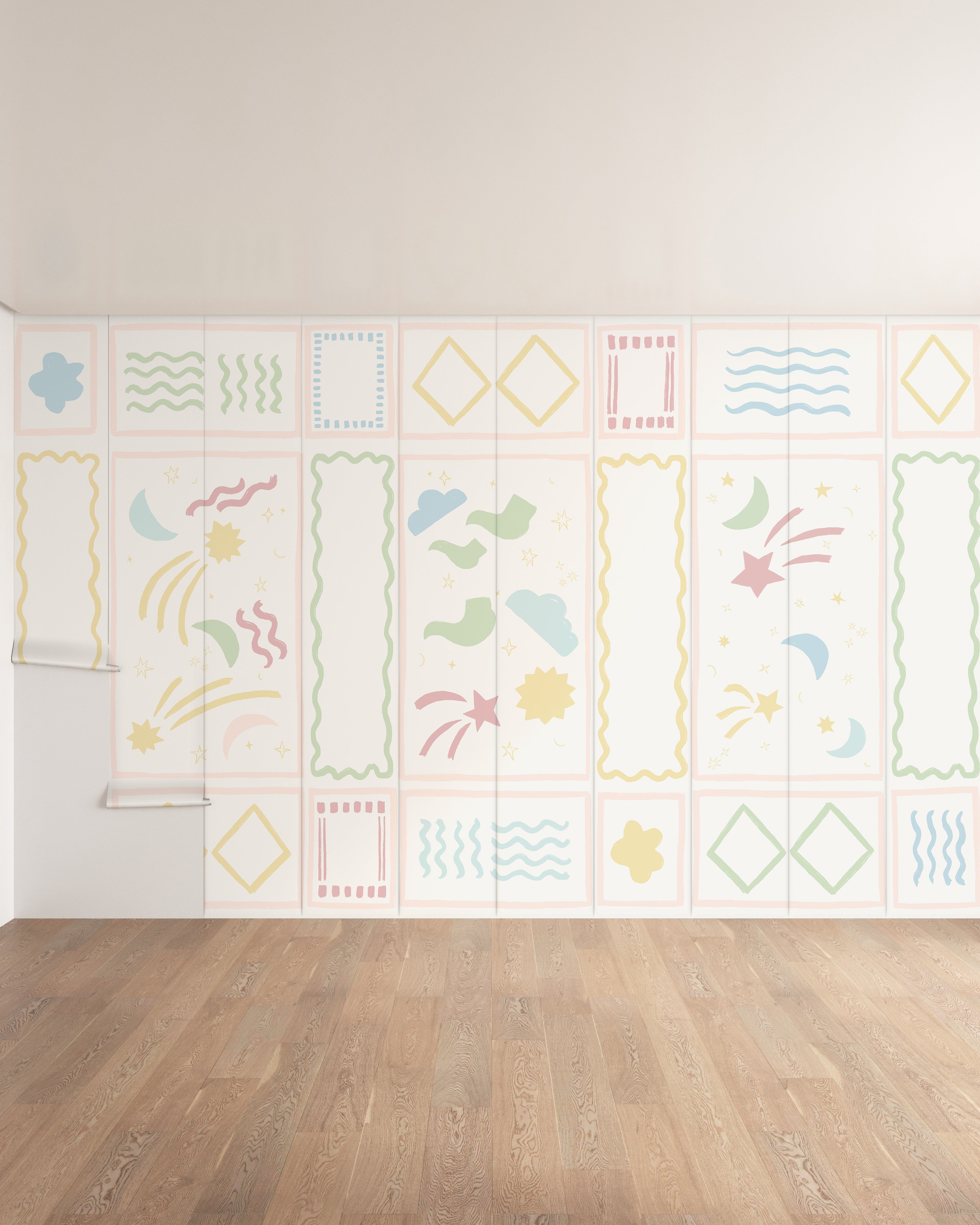 Artist's Apartment Wall Mural