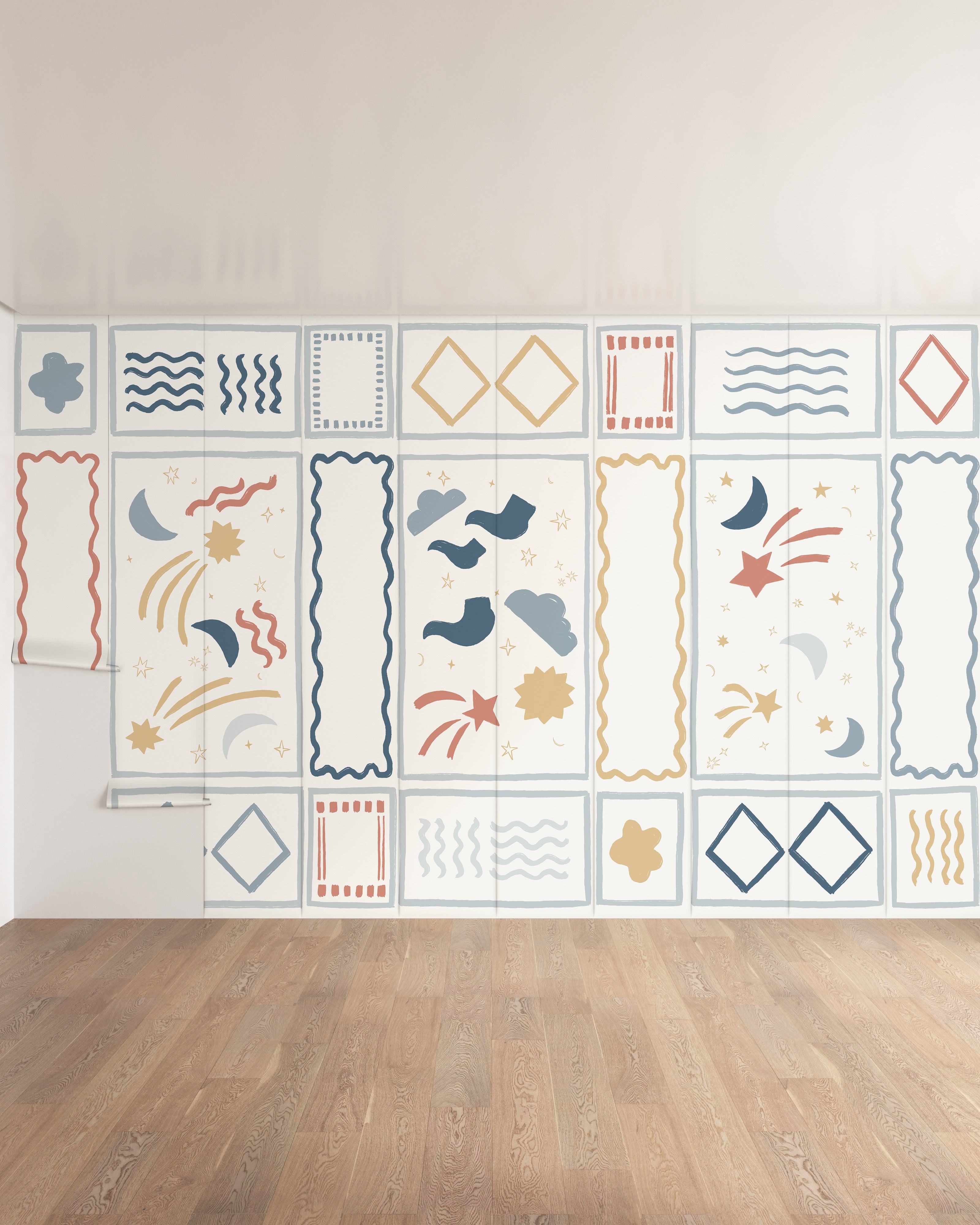 Artist's Apartment Wall Mural