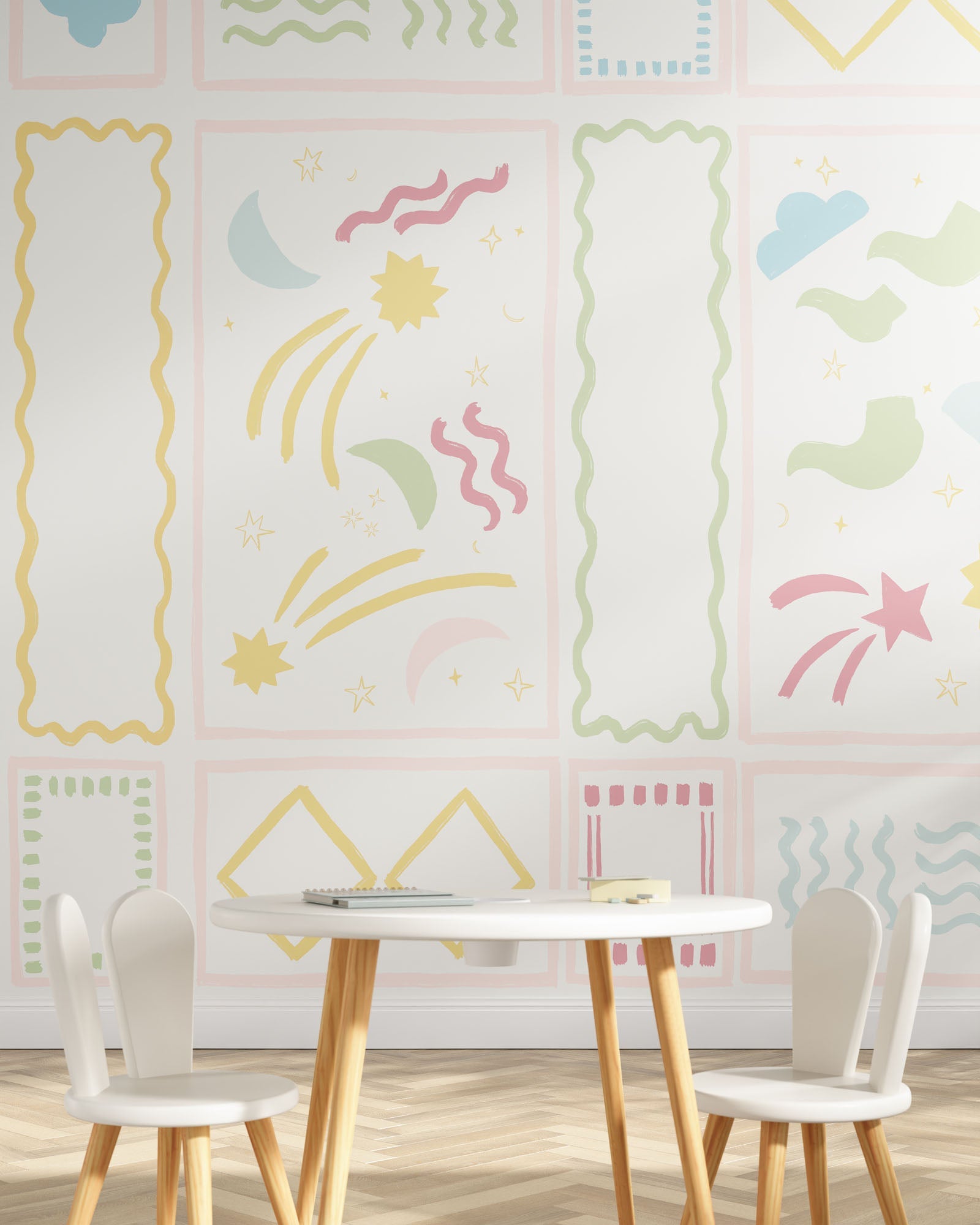 Artist's Apartment Wall Mural